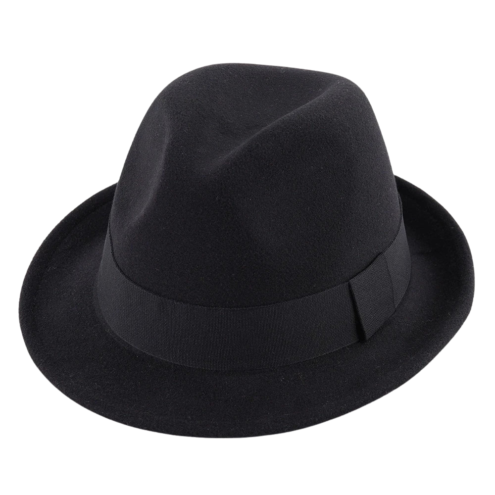 Felt Trilby with Classic Short Brim