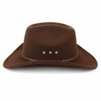 Felt Cowboy Hat with Structured Crown