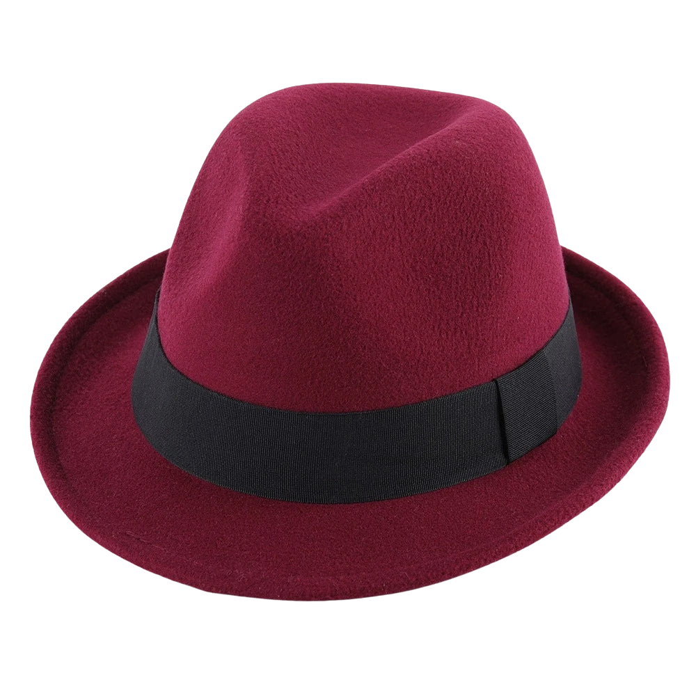 Felt Trilby with Classic Short Brim
