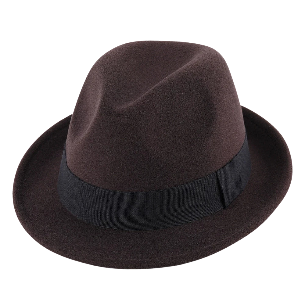 Felt Trilby with Classic Short Brim