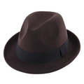 Felt Trilby with Classic Short Brim