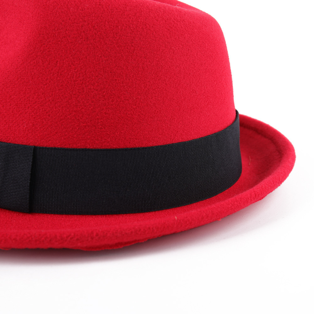Felt Trilby with Classic Short Brim