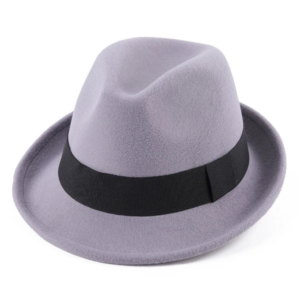 Felt Trilby with Classic Short Brim