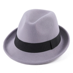 Felt Trilby with Classic Short Brim