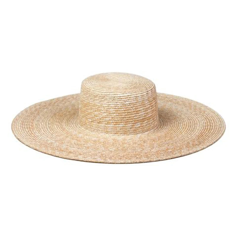 Considered Wide Brim Straw Sun Hat, Oversized