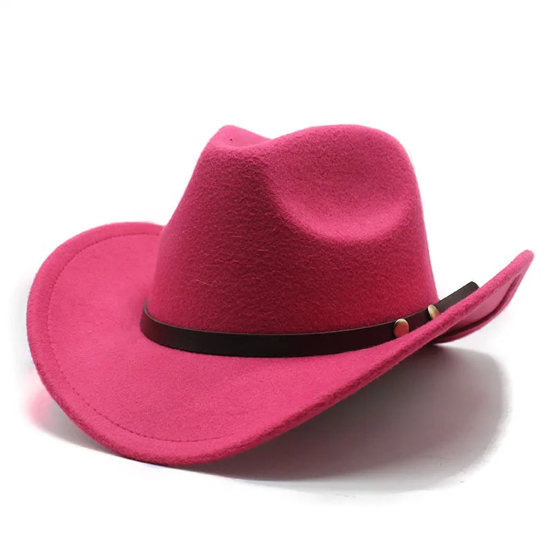 Chosen Felt Western Hat, Unisex Wide Brim