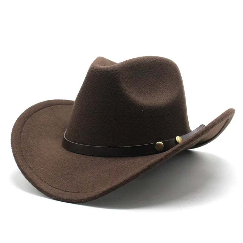 Chosen Felt Western Hat, Unisex Wide Brim