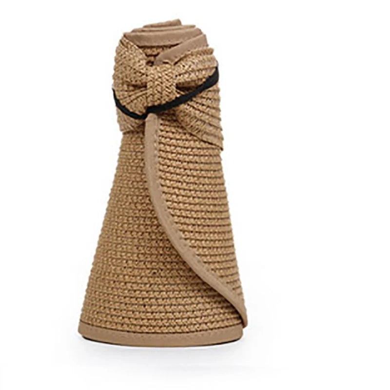 Chosen Foldable Straw Sun Hat, Wide Brim