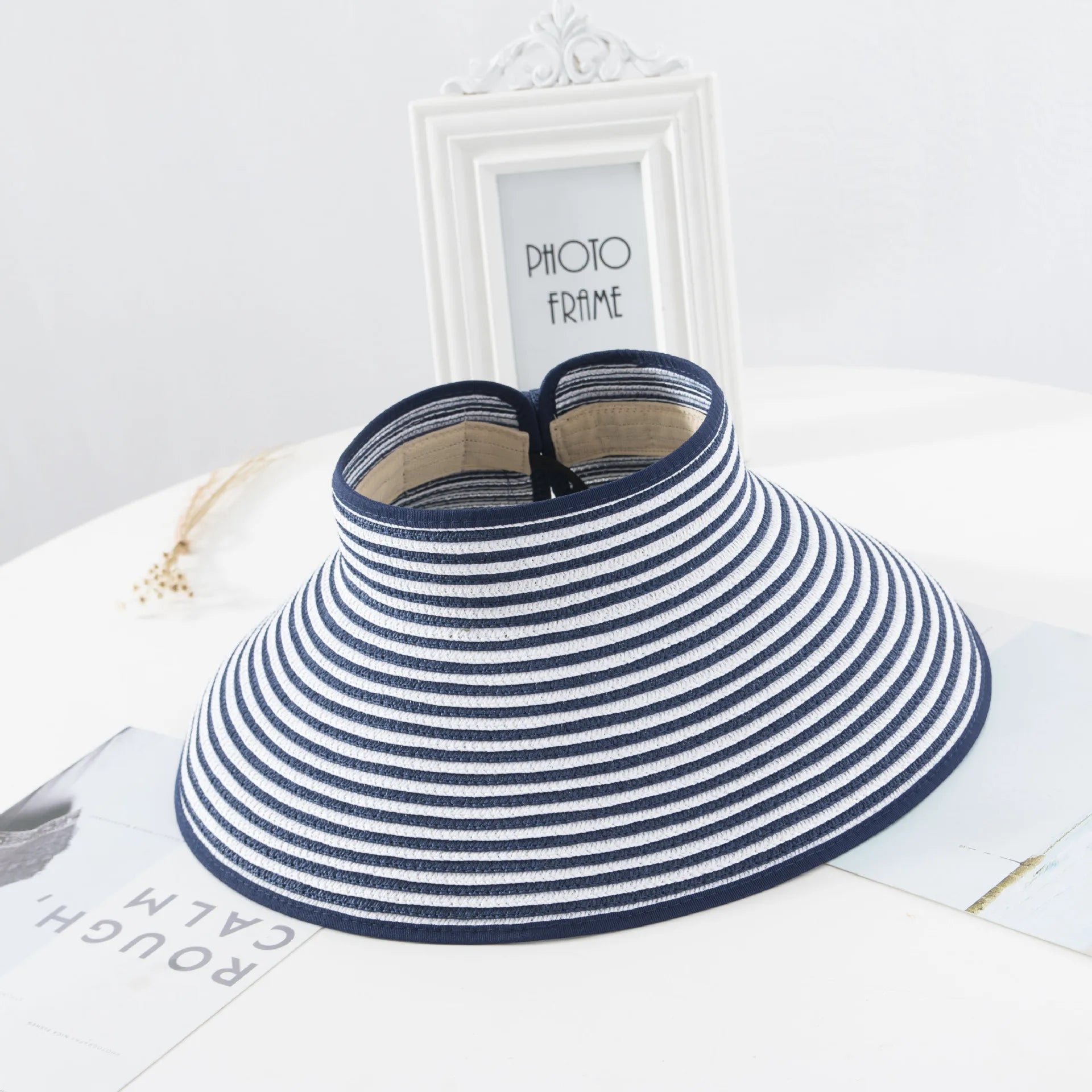 Chosen Foldable Straw Sun Hat, Wide Brim