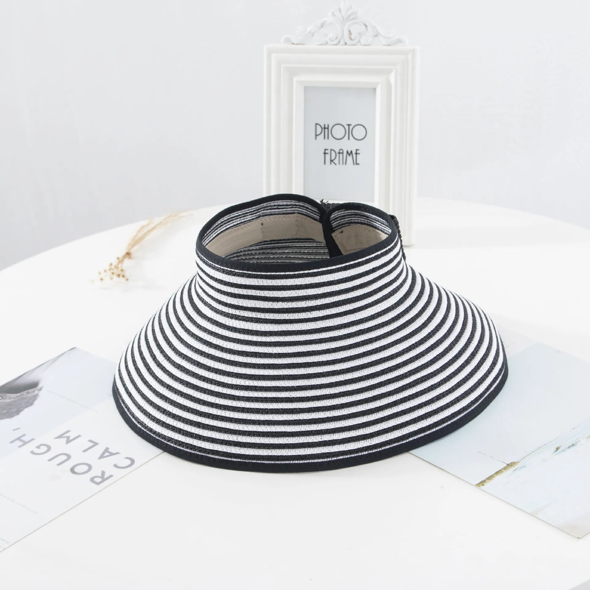 Chosen Foldable Straw Sun Hat, Wide Brim
