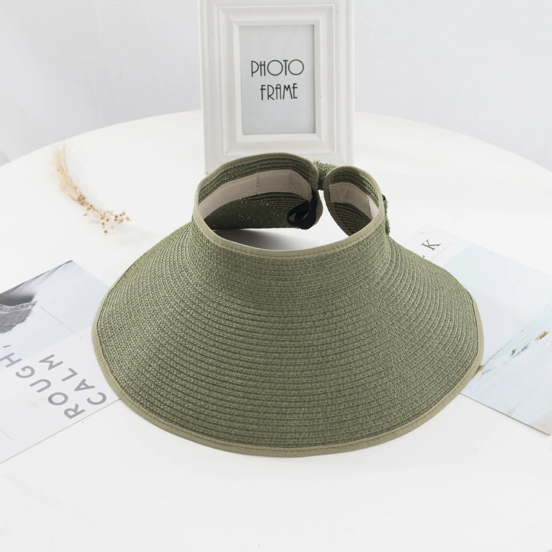Chosen Foldable Straw Sun Hat, Wide Brim