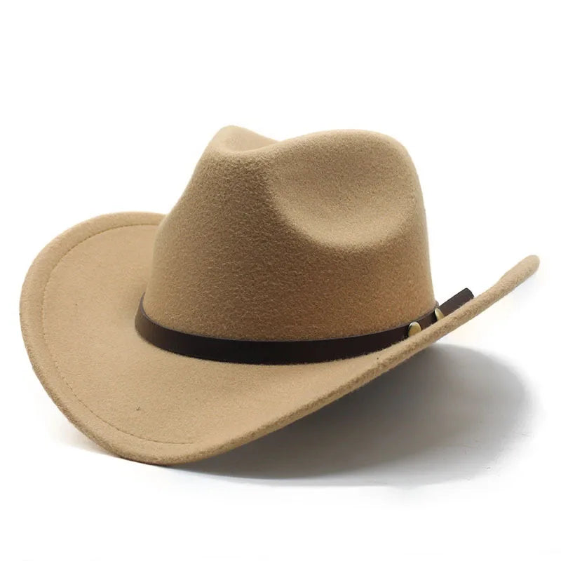 Chosen Felt Western Hat, Unisex Wide Brim