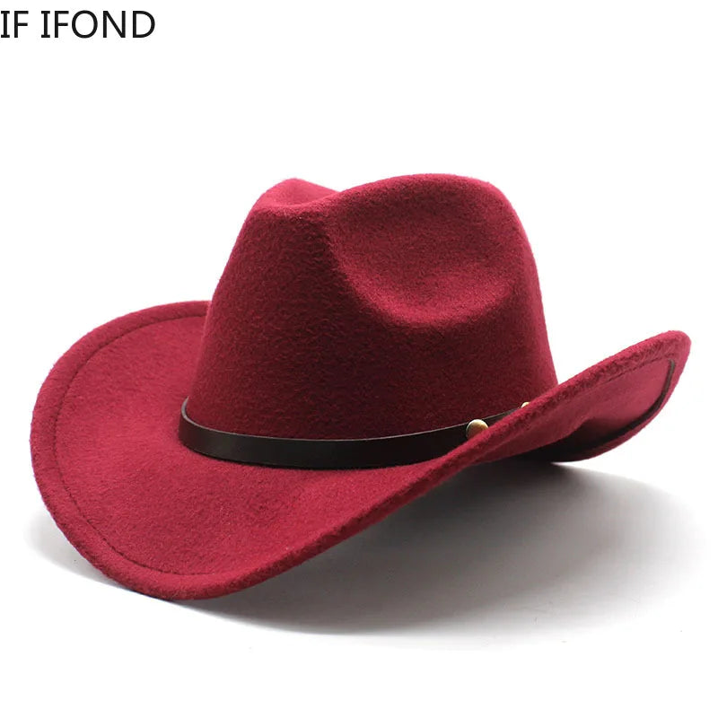 Chosen Felt Western Hat, Unisex Wide Brim