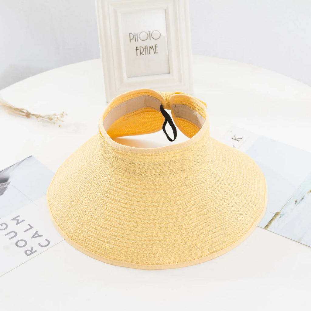 Chosen Foldable Straw Sun Hat, Wide Brim