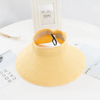 Chosen Foldable Straw Sun Hat, Wide Brim