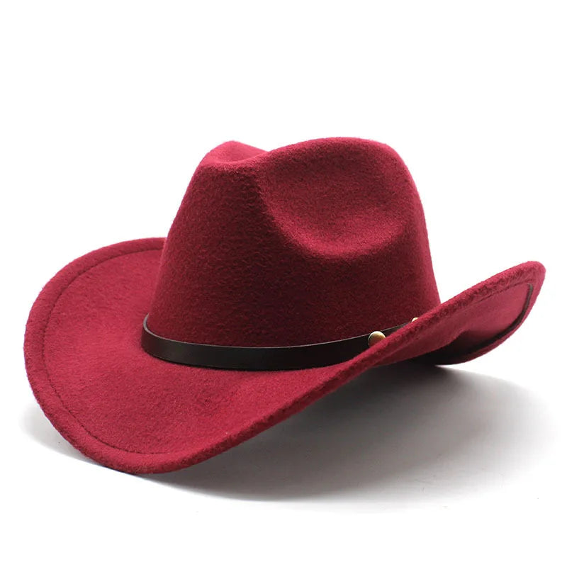 Chosen Felt Western Hat, Unisex Wide Brim