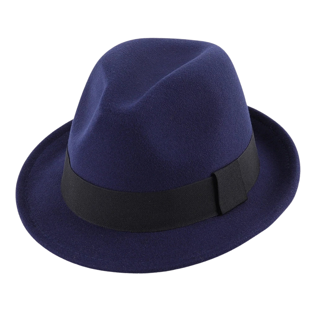 Felt Trilby with Classic Short Brim