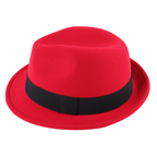Felt Trilby with Classic Short Brim