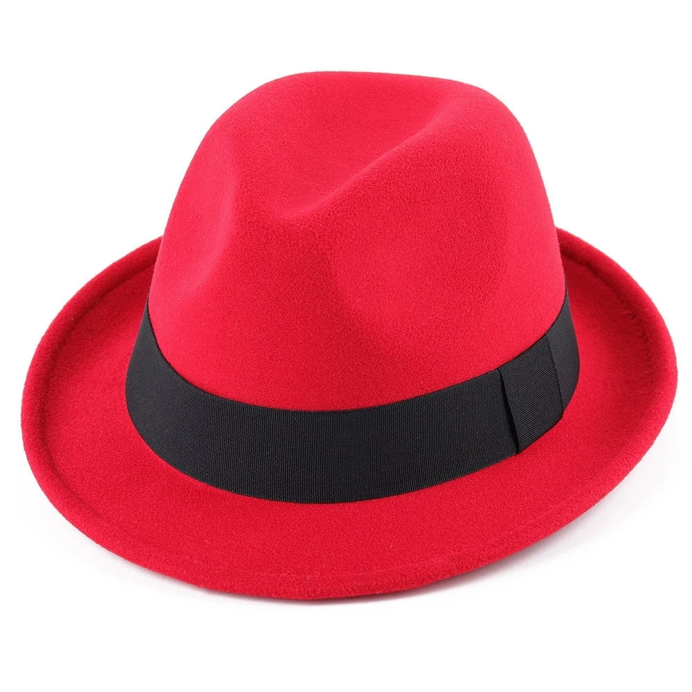 Felt Trilby with Classic Short Brim