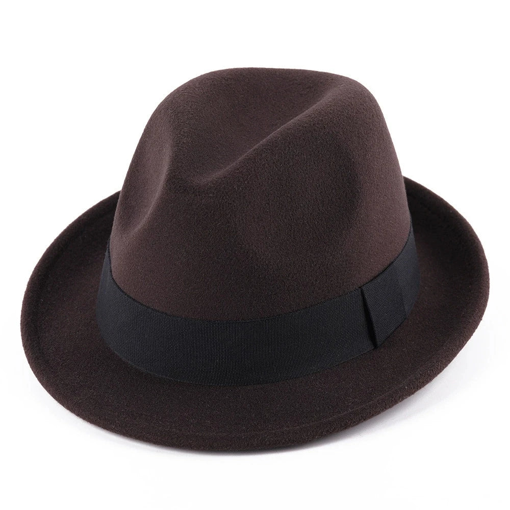 Considered Soft Felt Fedora, Classic Brim