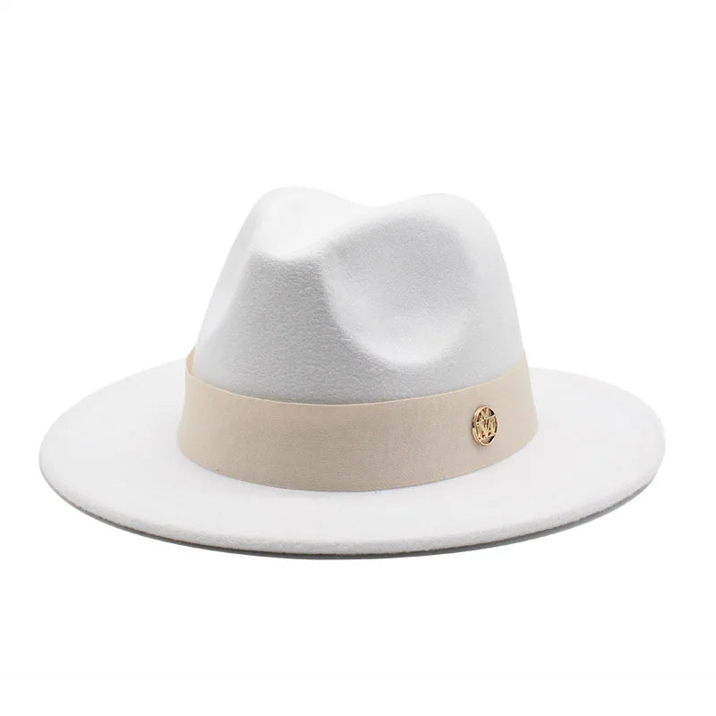 Selected Soft Felt Fedora with Satin Band, Occasion