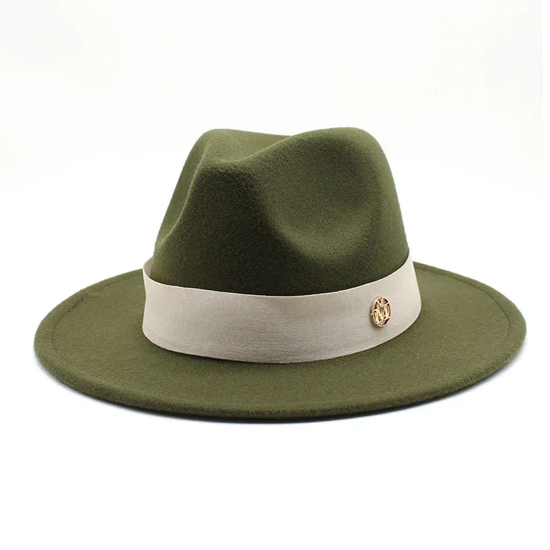 Selected Soft Felt Fedora with Satin Band, Occasion