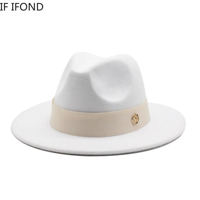 Selected Soft Felt Fedora with Satin Band, Occasion