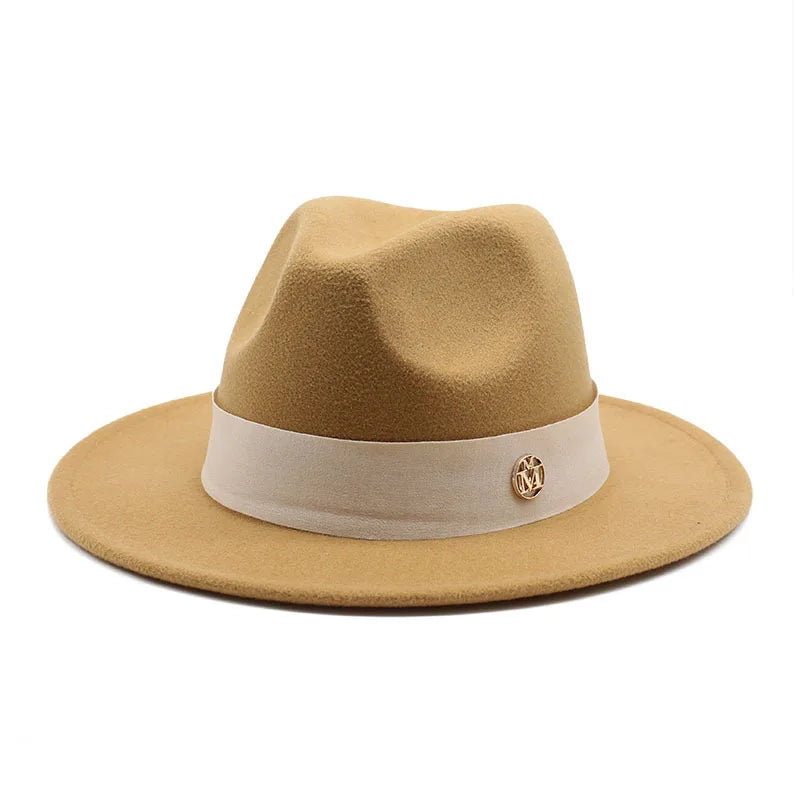 Selected Soft Felt Fedora with Satin Band, Occasion