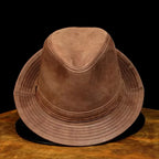 Edit No. 13 – Faux Leather Fedora, Vintage Finish