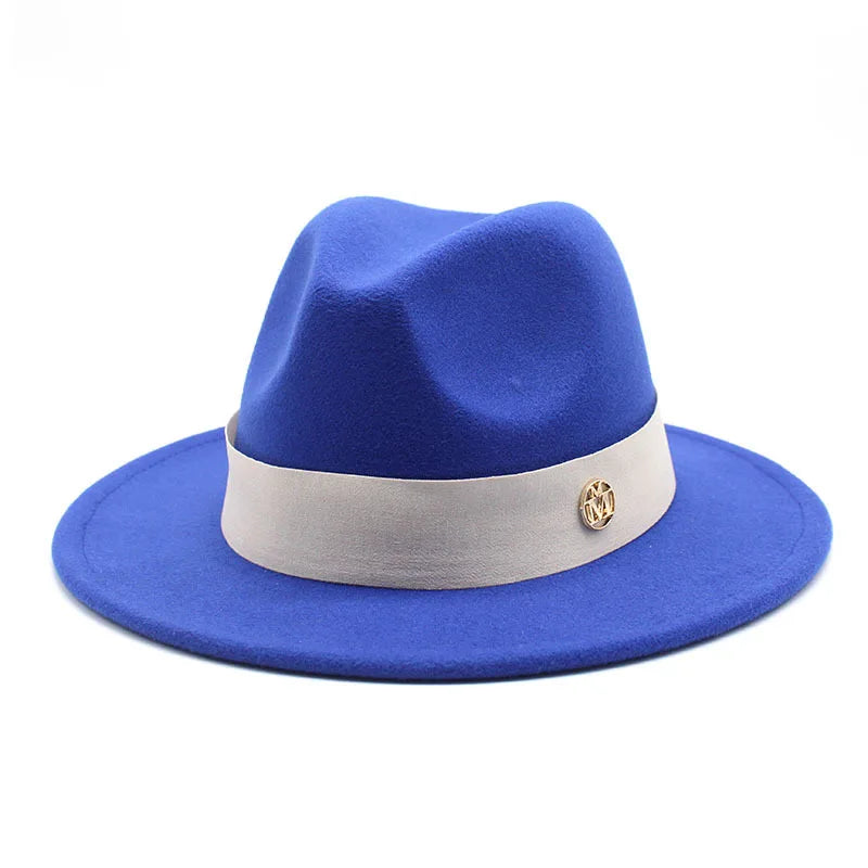 Selected Soft Felt Fedora with Satin Band, Occasion