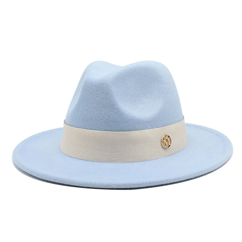 Selected Soft Felt Fedora with Satin Band, Occasion