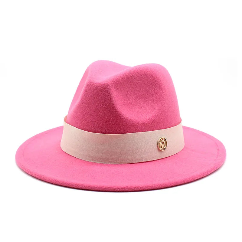 Selected Soft Felt Fedora with Satin Band, Occasion
