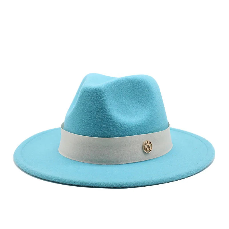 Selected Soft Felt Fedora with Satin Band, Occasion
