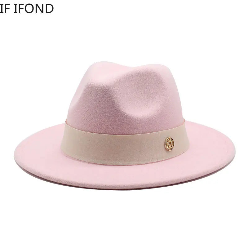 Selected Soft Felt Fedora with Satin Band, Occasion