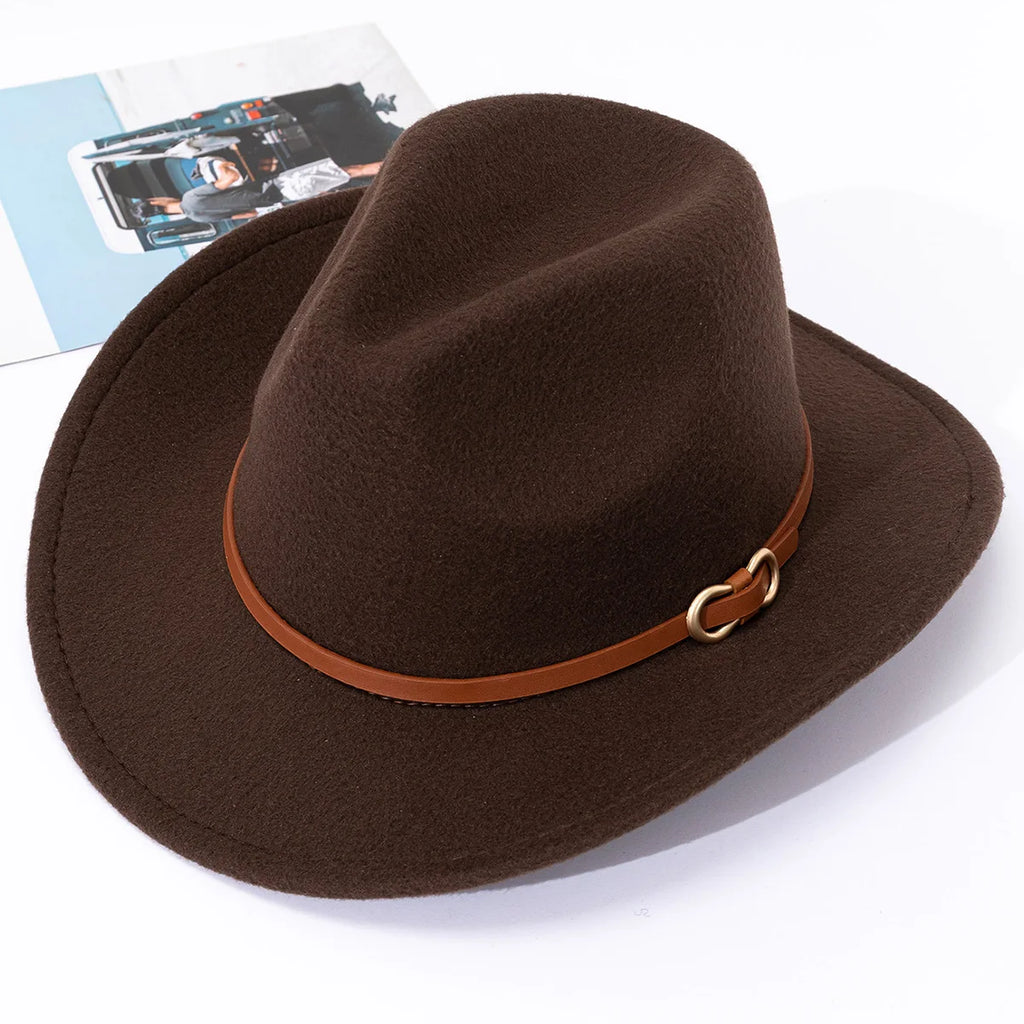 Considered Soft Felt Fedora with Belt Band