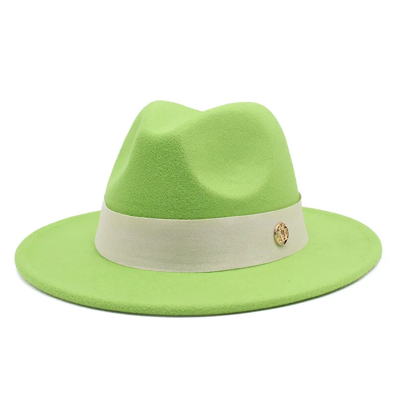 Selected Soft Felt Fedora with Satin Band, Occasion