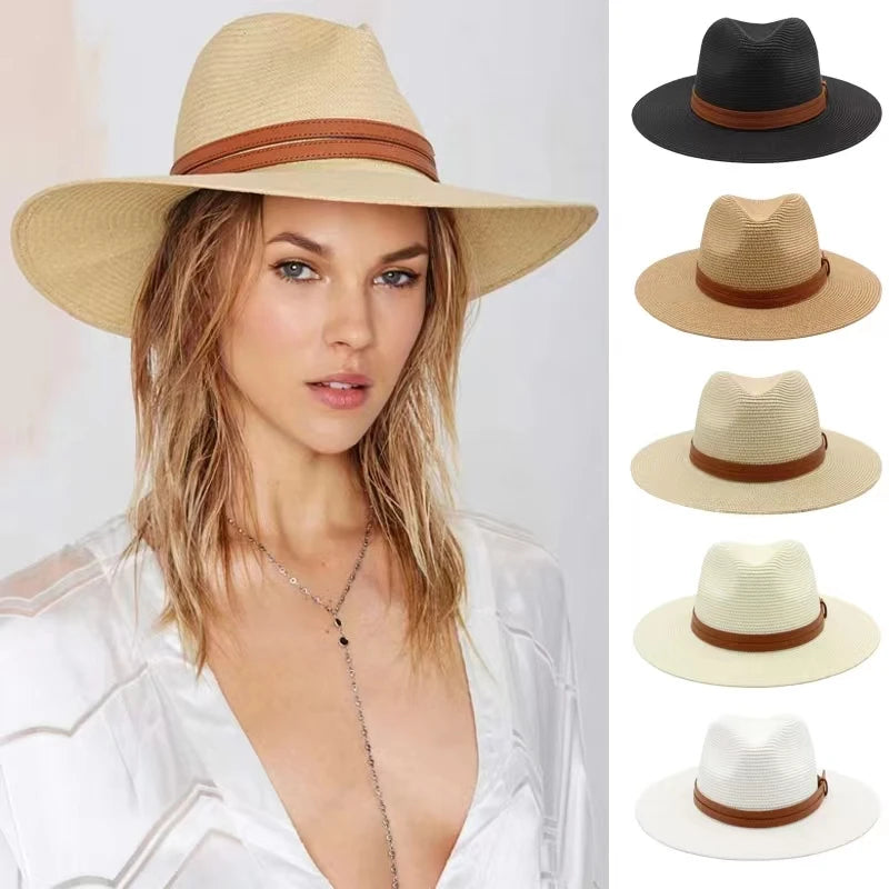 Considered Natural Straw Sun Hat, UV Wide Brim