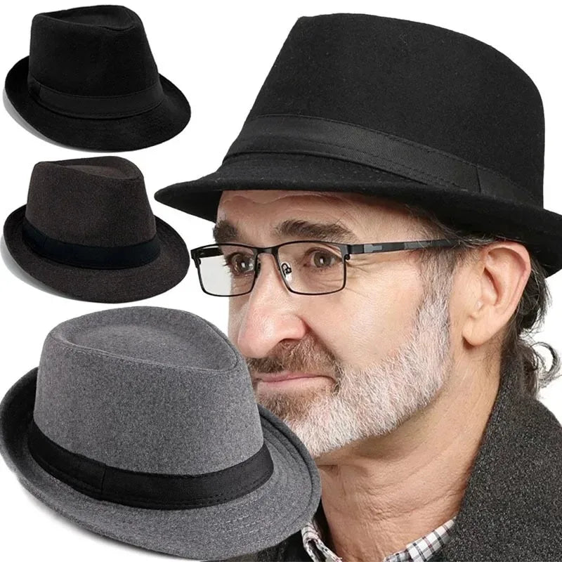 Selected Soft Felt Fedora, Warm Lined for Winter