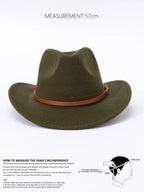 Considered Soft Felt Fedora with Belt Band