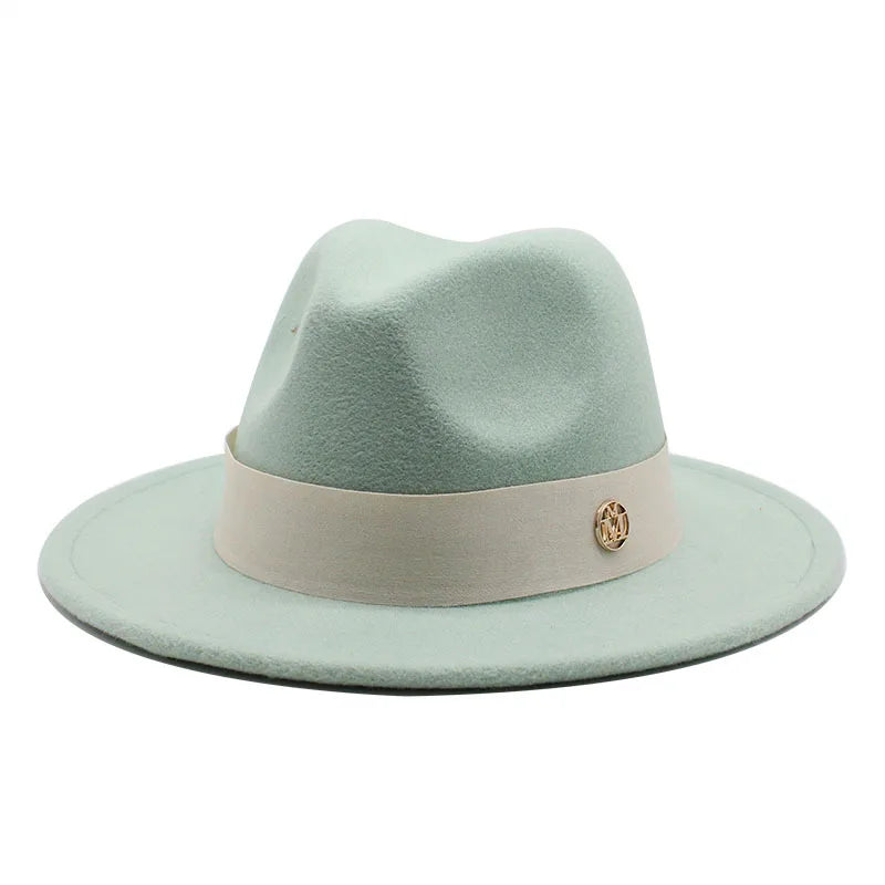 Selected Soft Felt Fedora with Satin Band, Occasion