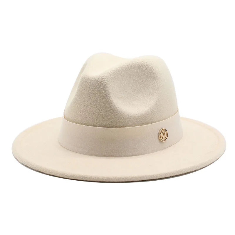 Selected Soft Felt Fedora with Satin Band, Occasion