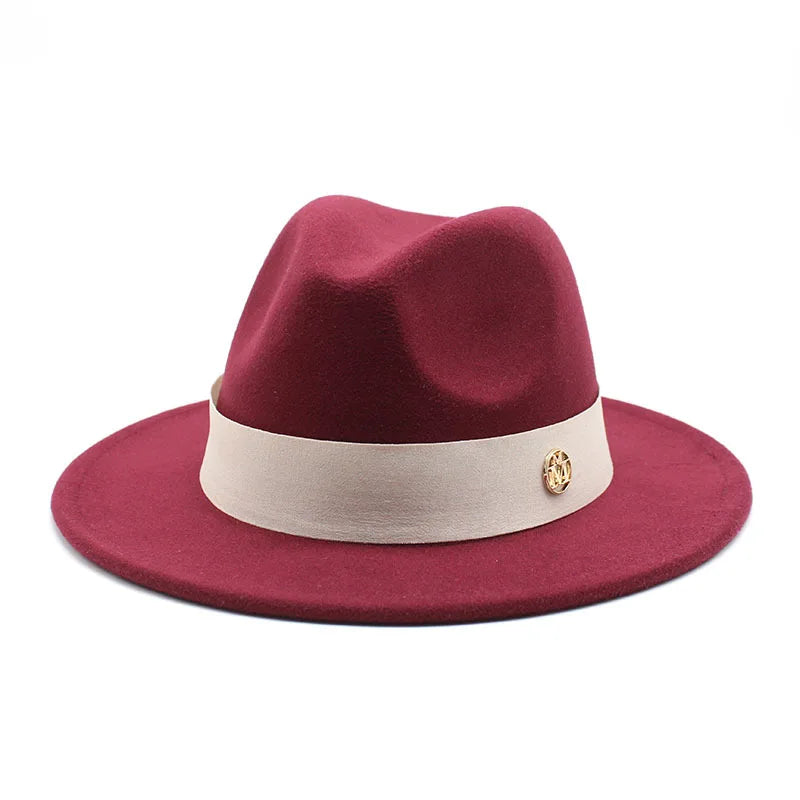 Selected Soft Felt Fedora with Satin Band, Occasion