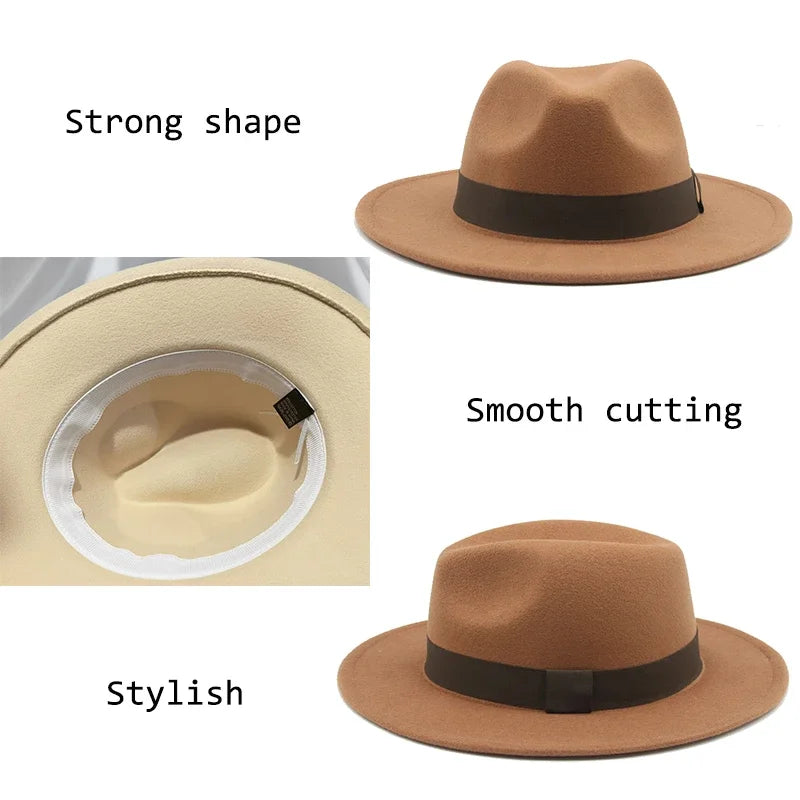 Edit No. 05 – Soft Felt Fedora with Grosgrain Ribbon