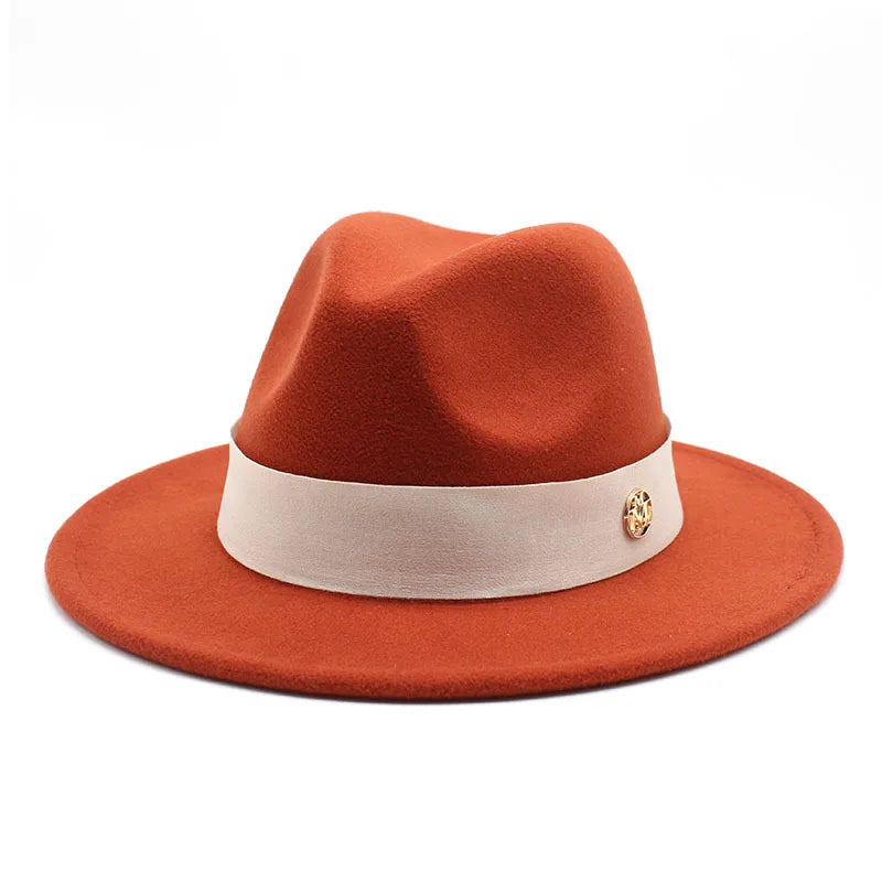 Selected Soft Felt Fedora with Satin Band, Occasion