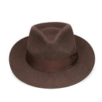 Edit No. 09 – Soft Felt Fedora, Satin-Lined Raw Edge