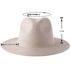 Considered Natural Straw Sun Hat, UV Wide Brim