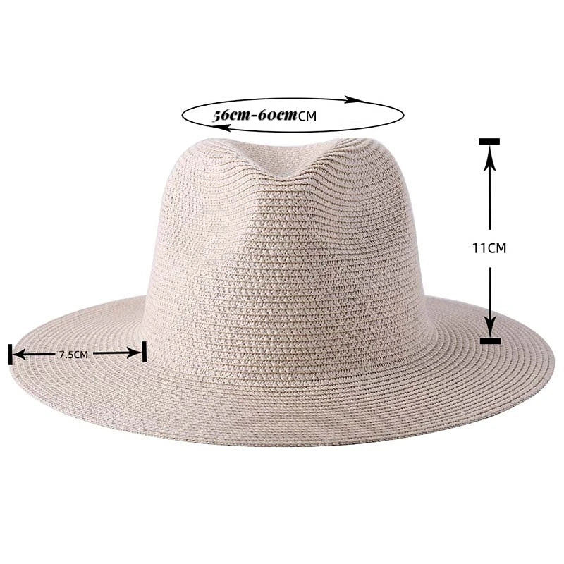 Considered Natural Straw Sun Hat, UV Wide Brim