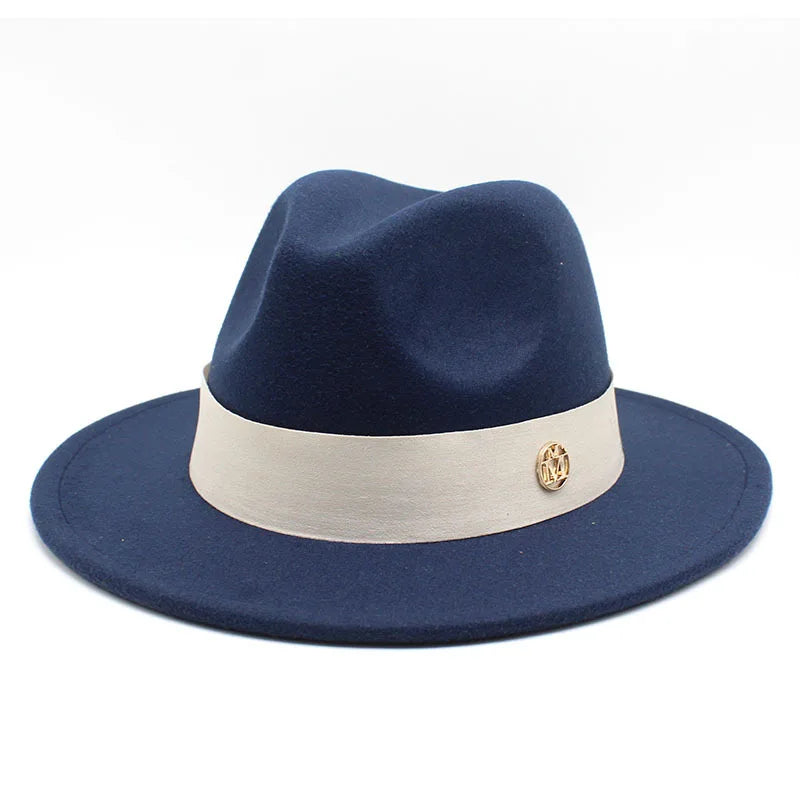 Selected Soft Felt Fedora with Satin Band, Occasion