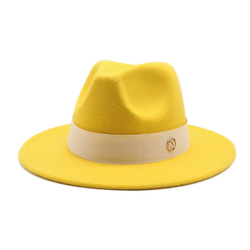Selected Soft Felt Fedora with Satin Band, Occasion