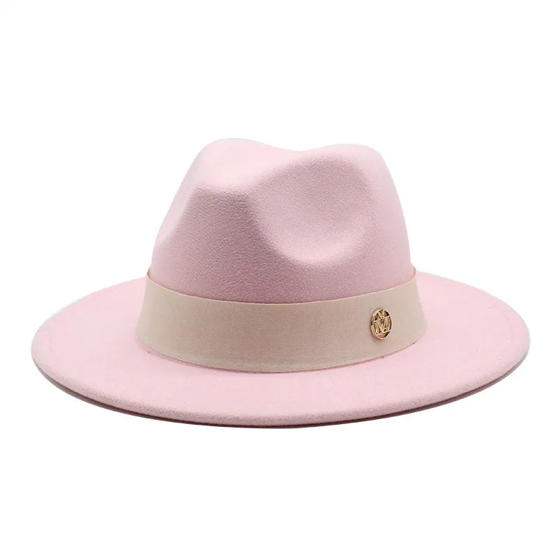 Selected Soft Felt Fedora with Satin Band, Occasion
